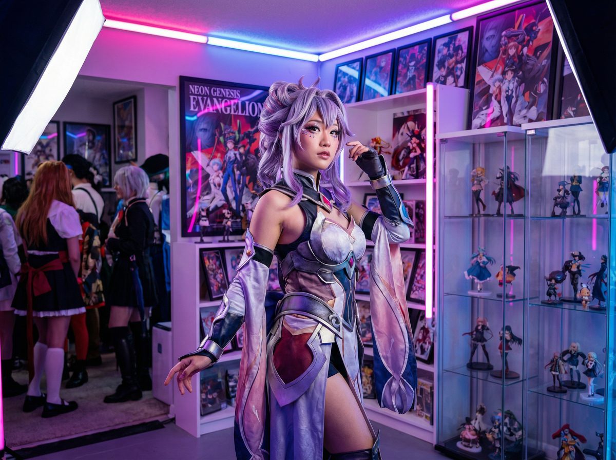 小小绘动漫cosplay视频演示